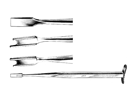 Smillie Meniscus Knife, 6 3/4" (17.0 Cm), Curved Left